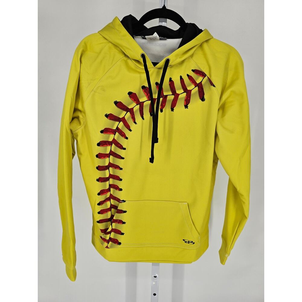 Boombah Hoodie Mens Medium Pullover Baseball Stitch Athletic Softball
